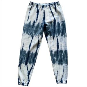 AR-33 Small New Tie Dye Jogger Sweatpants Fleece
